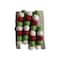 Hello Honey® 6ft. Red, White & Green Wool Felt Ball Garland